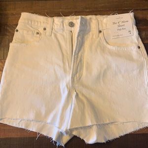 Brand new high rise mom shorts